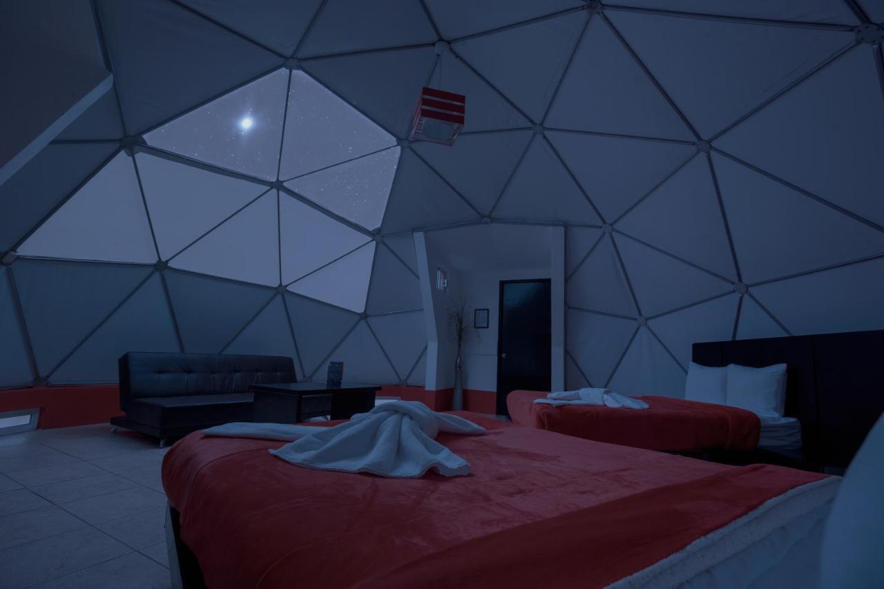 Hotel & Glamping Huasca Sierra Verde Huasca de Ocampo Exteriör bild