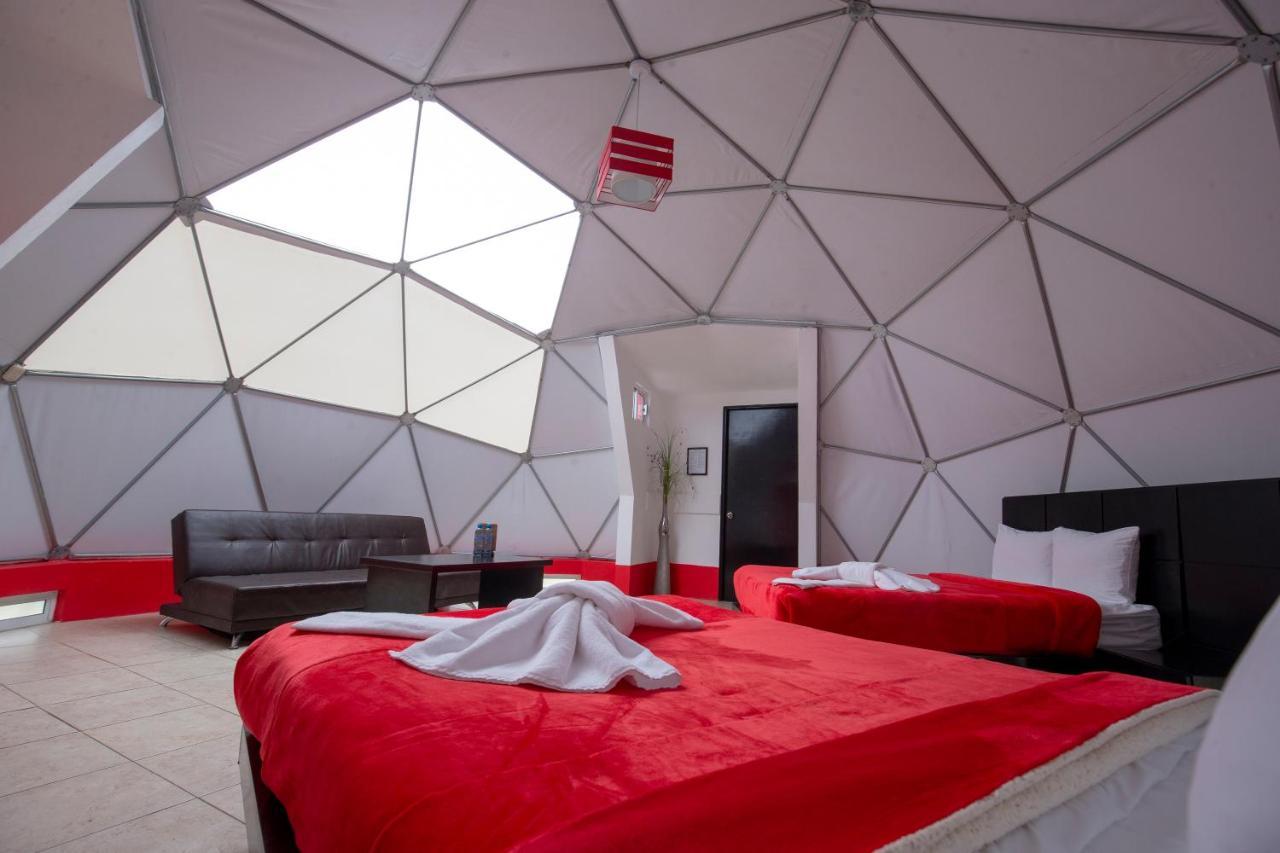 Hotel & Glamping Huasca Sierra Verde Huasca de Ocampo Exteriör bild
