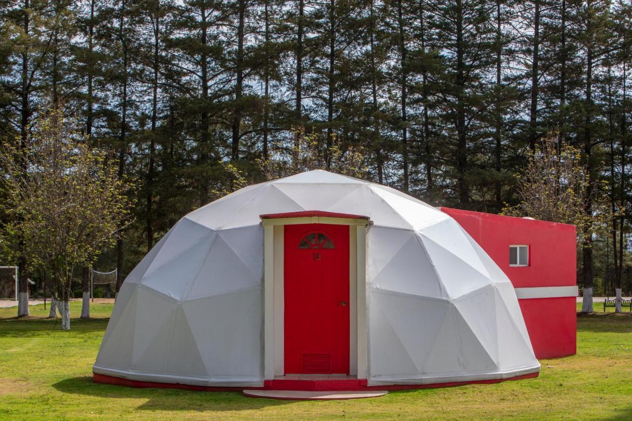 Hotel & Glamping Huasca Sierra Verde Huasca de Ocampo Exteriör bild