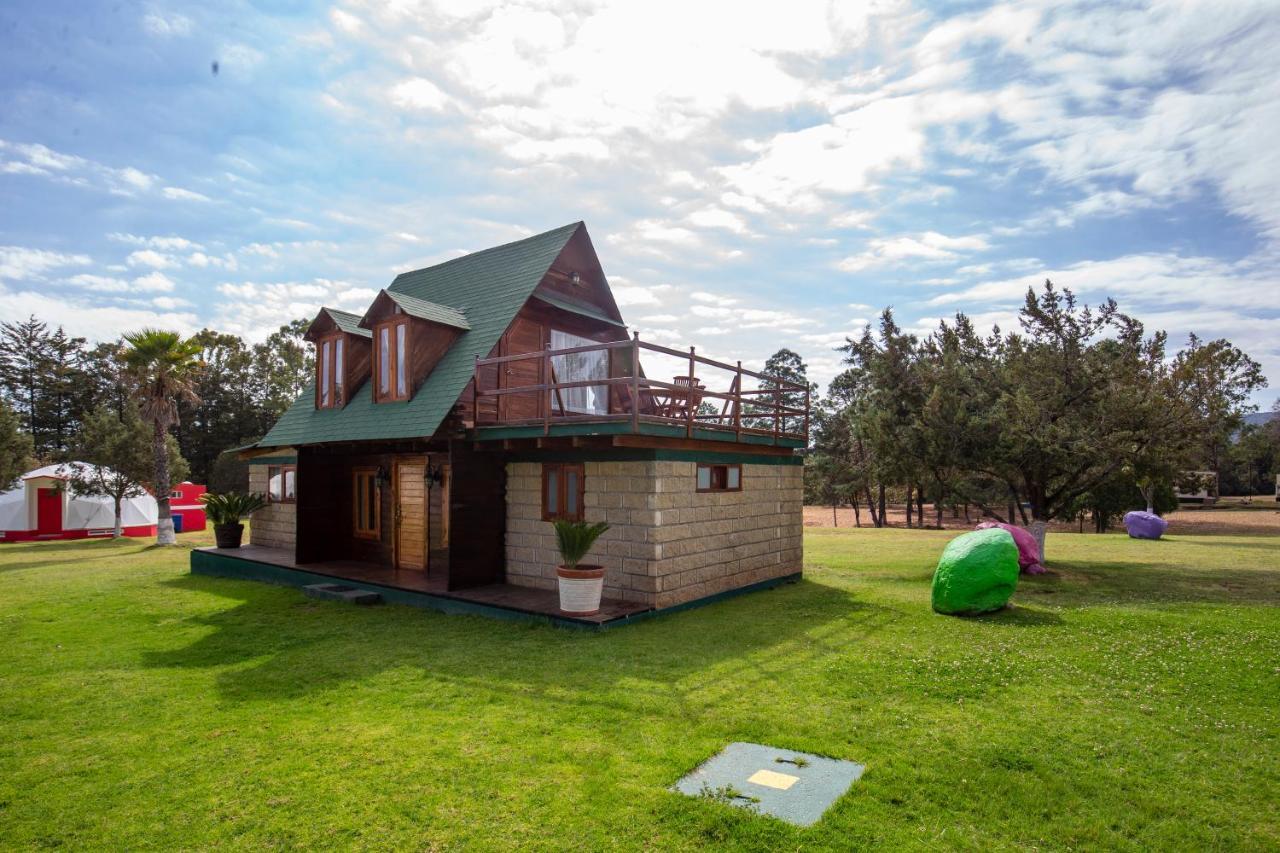 Hotel & Glamping Huasca Sierra Verde Huasca de Ocampo Exteriör bild