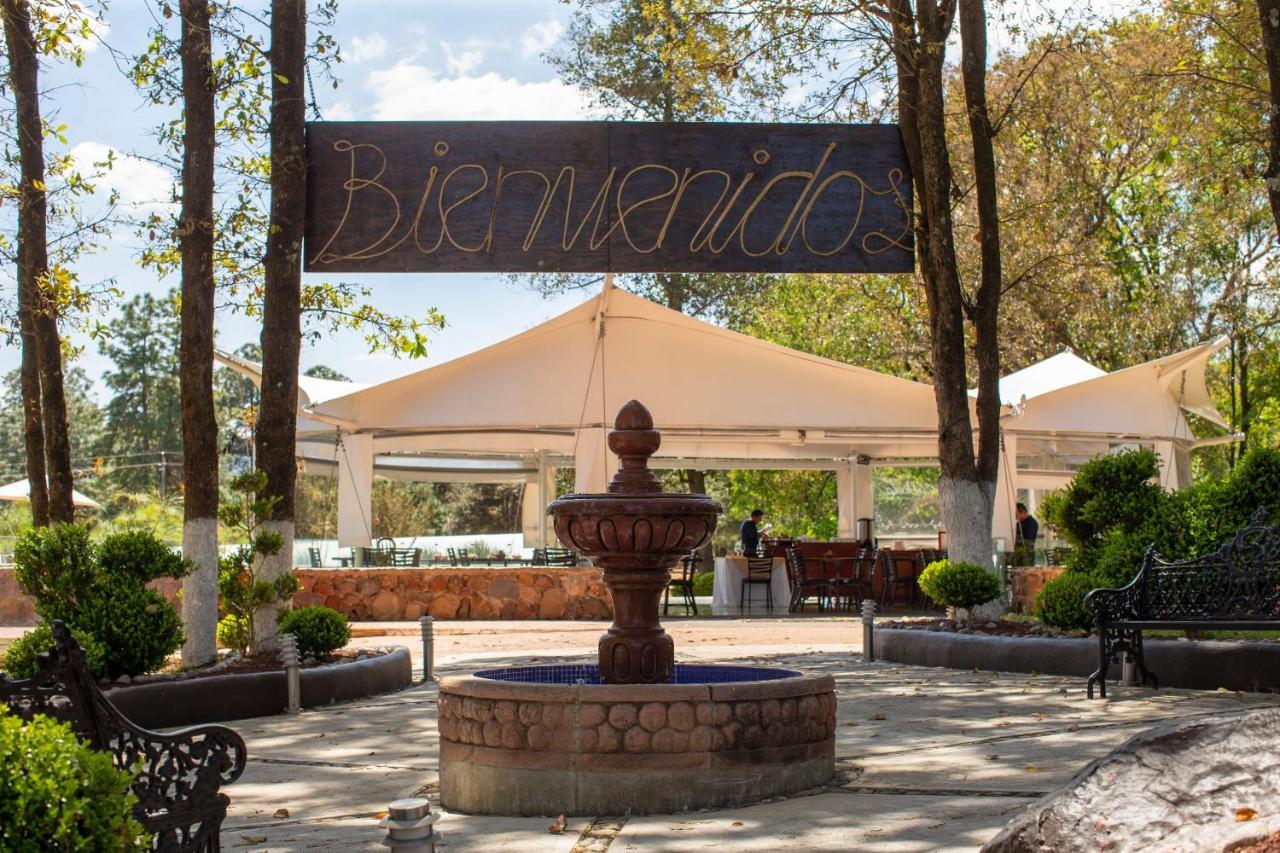 Hotel & Glamping Huasca Sierra Verde Huasca de Ocampo Exteriör bild